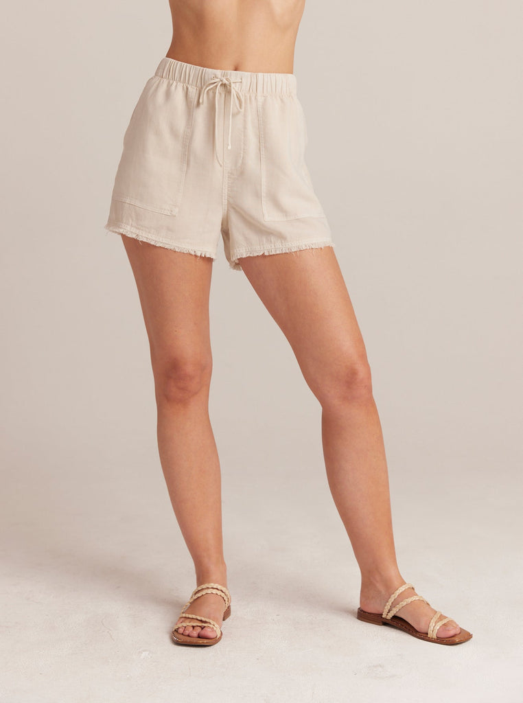 Frayed Hem Pocket Short Cliffside