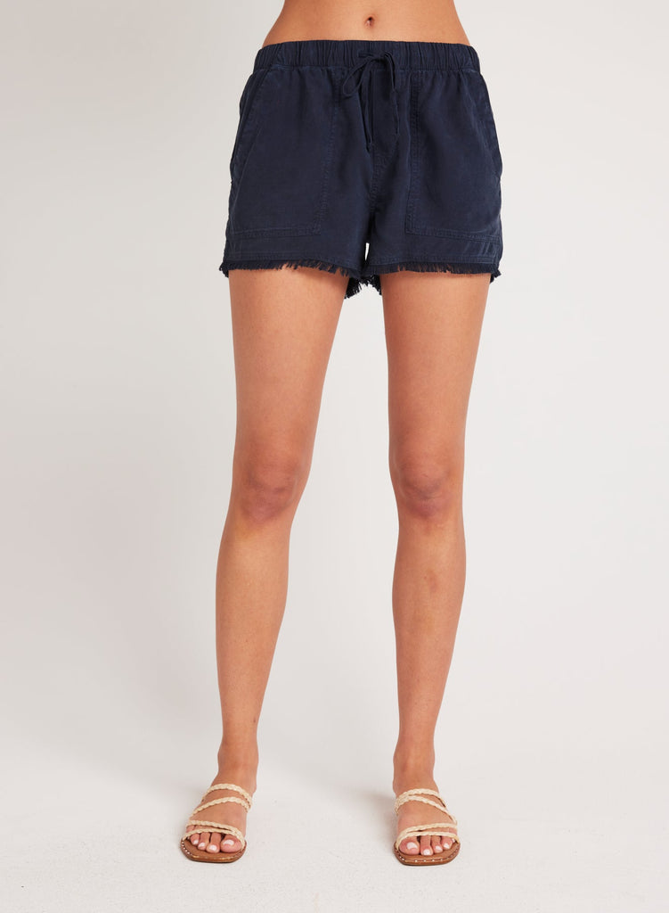 Frayed Hem Pocket Short Endless Sea