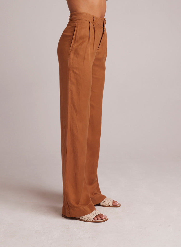 GRETA - PLEATED WIDE LEG TROUSER - Bella Dahl