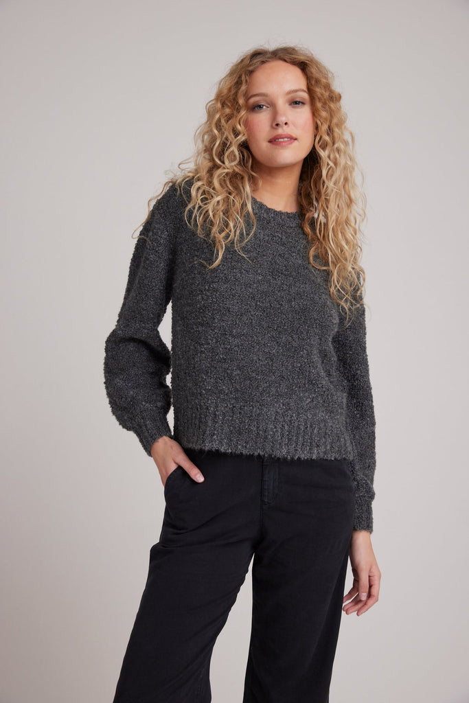 Long Sleeve Crew Sweater Shadow Grey Bella Dahl Bella Dahl