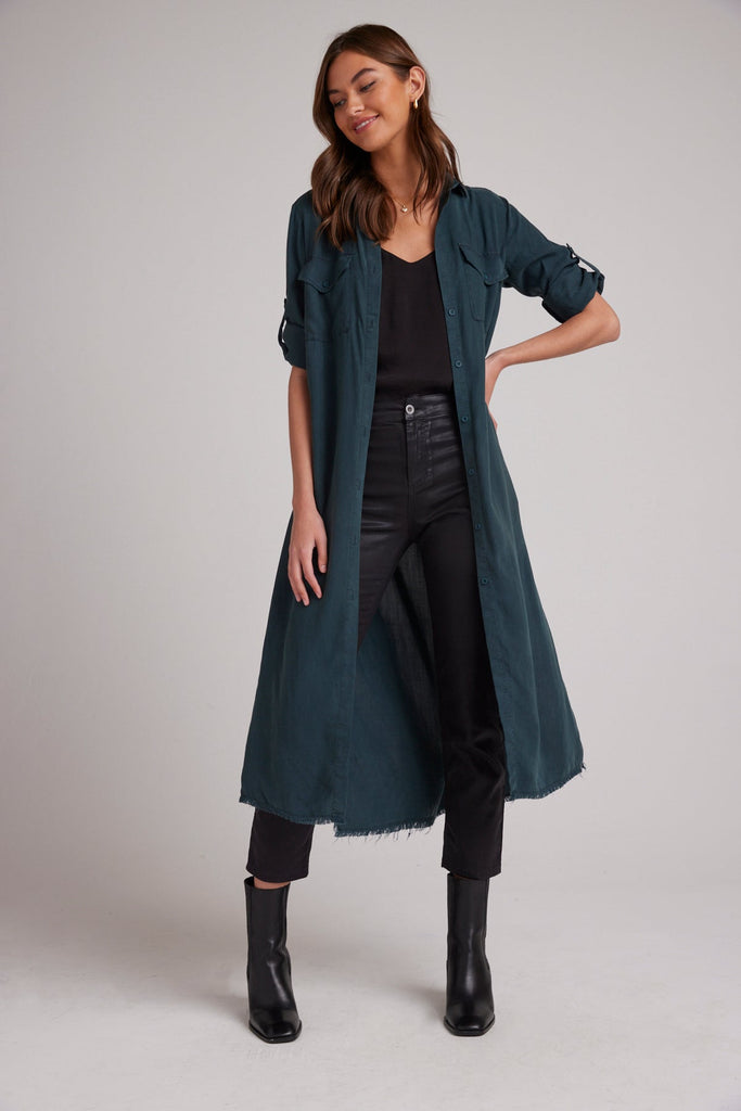 Maxi Shirt Dress Jade Night