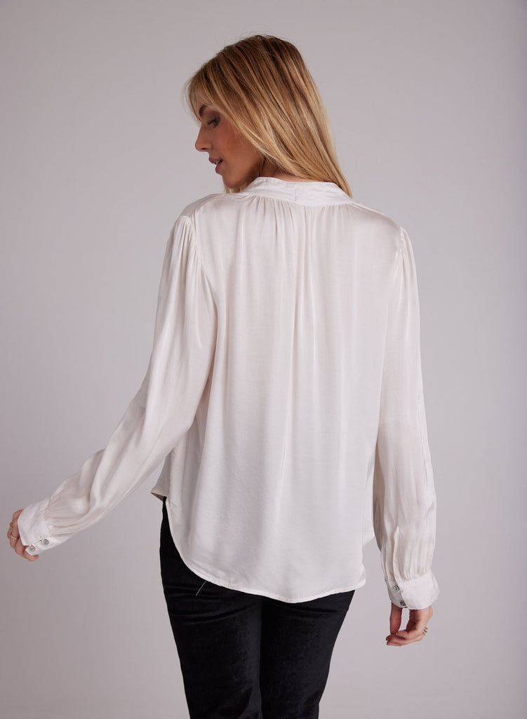 Satin Button Up Blouse Bella Dahl Bella Dahl