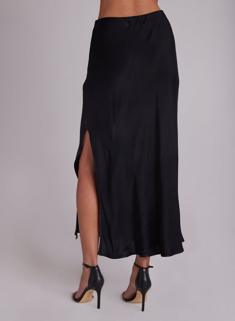 Satin Side Slit Maxi Skirt Bella Dahl Bella Dahl