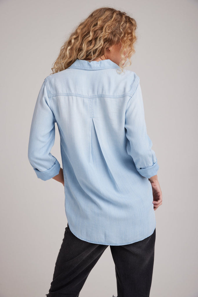 Shirt Tail Button Down Sunbleach Wash Bella Dahl Bella Dahl