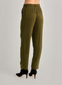 Pleat Front Trouser - Autumn Olive