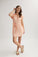 Bella DahlBelted Tunic Shirt Dress - Peach FizzDresses