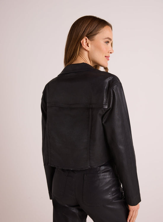 Bella DahlBillie Cropped Jacket - BlackBottoms