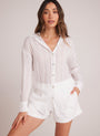 Bella DahlBoyfriend Button Down - WhiteTops