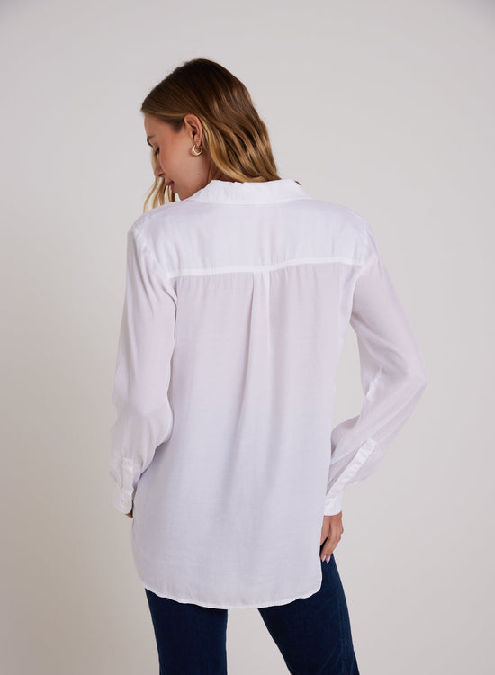 Bella DahlBoyfriend Shirt - WhiteTops