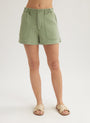 Bella DahlCallie Ruffle Short - Olive GroveBottoms