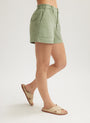 Bella DahlCallie Ruffle Short - Olive GroveBottoms