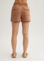 Bella DahlCallie Ruffle Short - Terracotta BrownBottoms