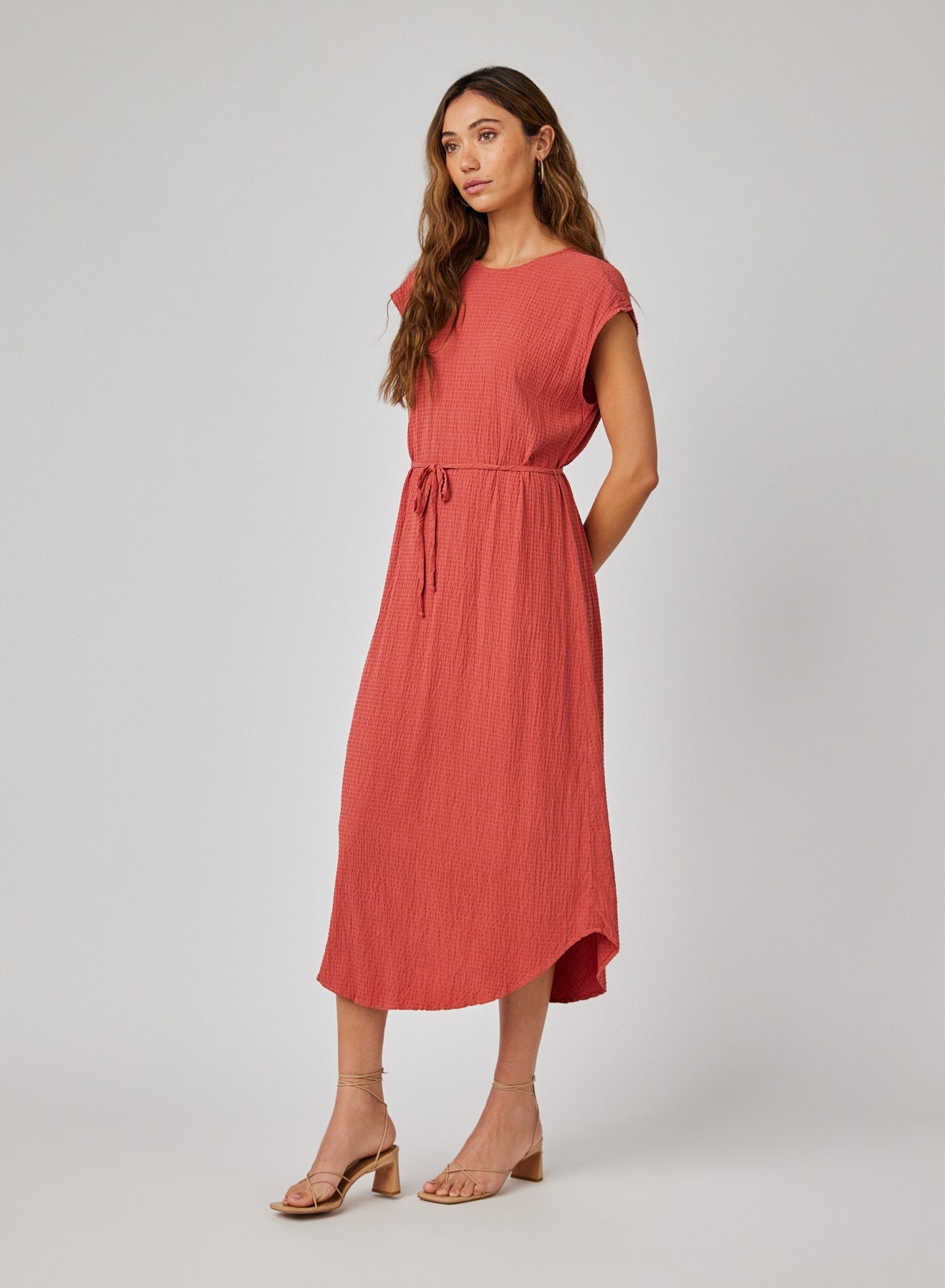 Bella DahlCap Sleeve Midi Dress - Jasper RoseDresses