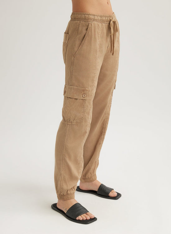 Bella DahlCargo Track Pants - Safari SandBottoms