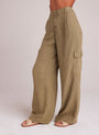 Bella DahlCargo Wide Leg - French OliveBottoms