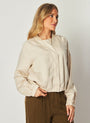 Bella DahlChole Clean Bomber Jacket - Soft PearlCoats & Jackets