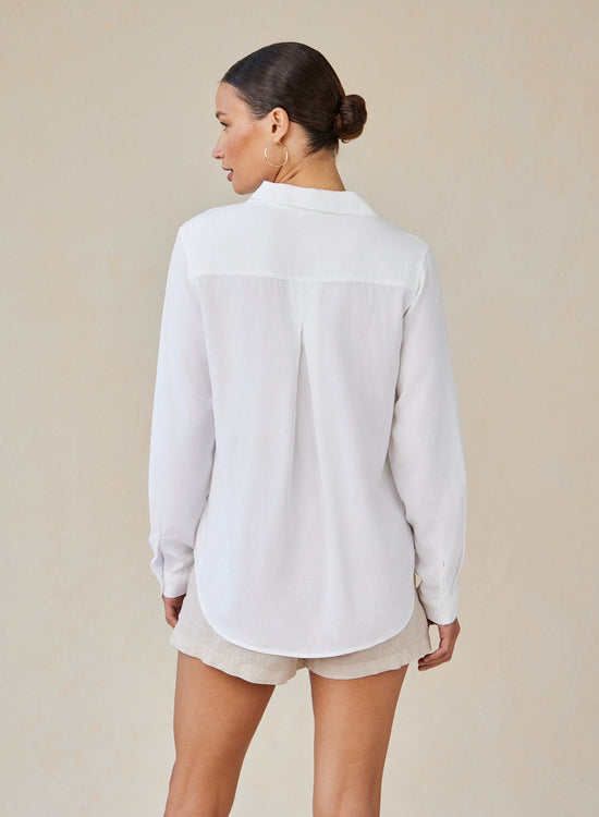 Bella DahlClassic Button Down - WhiteTops