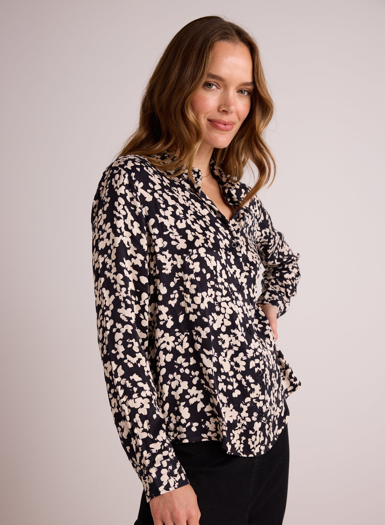 Bella DahlClean Shirt - Ditsy Floral PrintTops