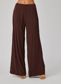 Bella DahlClean Wide Leg Pant - Chicory BrownBottoms