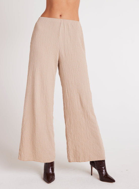 Bella DahlClean Wide Leg Pant - Light OakBottoms