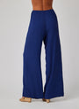 Bella DahlClean Wide Leg Pant - Navy CoastBottoms