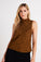 Bella DahlCowl Neck Bias Top - Bronzed OliveTops