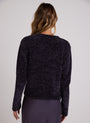 Bella DahlCrew Neck Chenille Sweater - Galaxy SmokeSweaters & Jackets