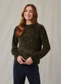 Bella DahlCrew Neck Chenille Sweater - Italian HerbSweaters & Jackets