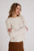 Bella DahlCrew Neck Chenille Sweater - Opal IvorySweaters & Jackets