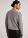 Bella DahlDrop Shoulder Sweater - Heather GreySweaters & Jackets