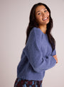 Bella DahlDrop Shoulder Sweater - Nordic BlueSweaters