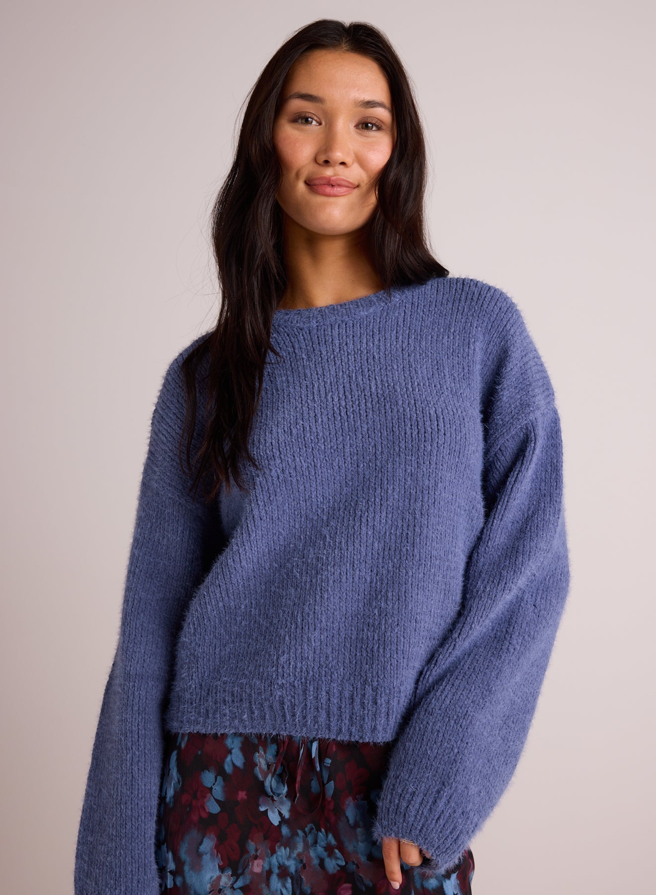 Bella DahlDrop Shoulder Sweater - Nordic BlueSweaters