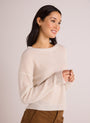 Bella DahlDrop Shoulder Sweater - Winter WhiteSweaters & Jackets