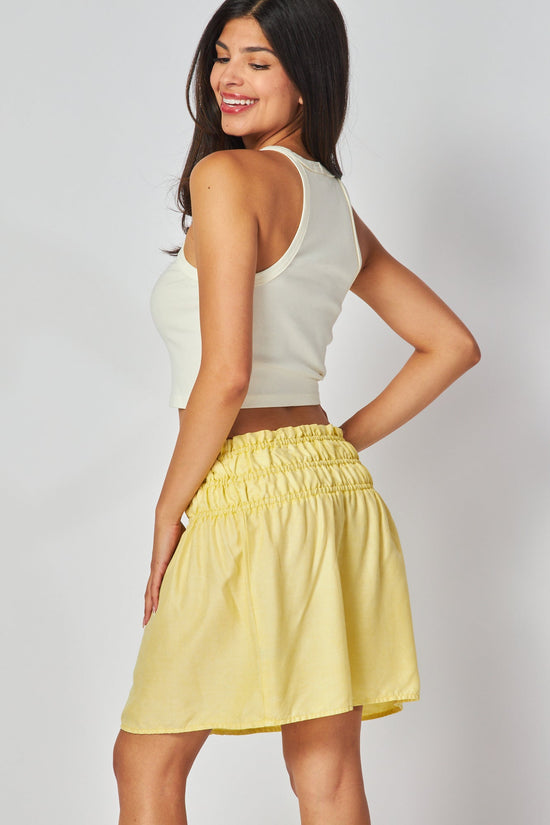Bella DahlElastic Shirred Skirt - SunrayBottoms