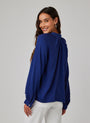 Bella DahlFlowy Pullover Raglan - Navy CoastTops