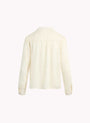 Bella DahlFlowy Tie Neck Pullover - Ivory PearlTops