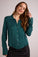 Bella DahlFlowy Wide Collar Button Down - Hunter PineTops