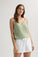 Bella DahlFrayed Cami - Olive GroveTops