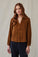 Bella DahlFull Sleeve Raglan Button Down - Twilight GoldTops