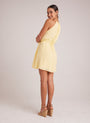 Bella DahlGathered Halter Dress with Braided Belt - Citron YellowDresses