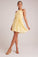 Bella DahlGathered Halter Dress with Braided Belt - Citron YellowDresses