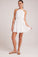 Bella DahlGathered Halter Dress With Braided Belt - WhiteDresses