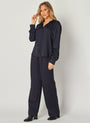 Bella DahlHigh Low Hem Shirt - Navy EclipseTops