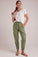 Bella DahlIsla Pleated Jogger - Lush FoliageBottoms