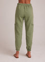 Bella DahlIsla Pleated Jogger - Lush FoliageBottoms