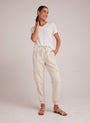 Bella DahlIsla Pleated Jogger - Seashell SandBottoms