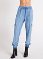 Bella DahlIsla Pleated Jogger - Vintage Horizon WashBottoms