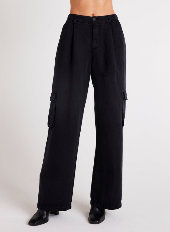 Bella DahlJules Pleated Wide Leg - BlackBottoms