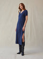 Bella DahlKnit V - Neck Maxi Dress - Endless SeaDresses