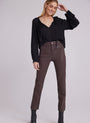 Bella DahlLennon Luxe Straight Leg Pants - Rich CarobBottoms